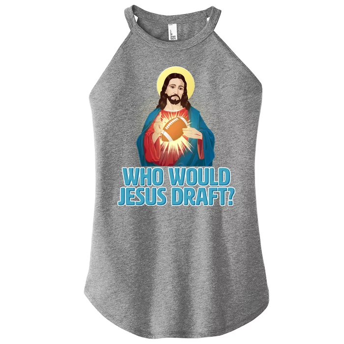 Who Would Jesus Draft1 Women’s Perfect Tri Rocker Tank