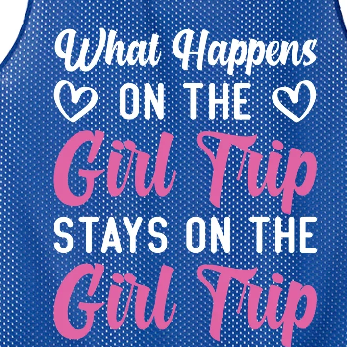 What Happens On Weekend Trip Family Vacation Travel Funny Gift Mesh Reversible Basketball Jersey Tank