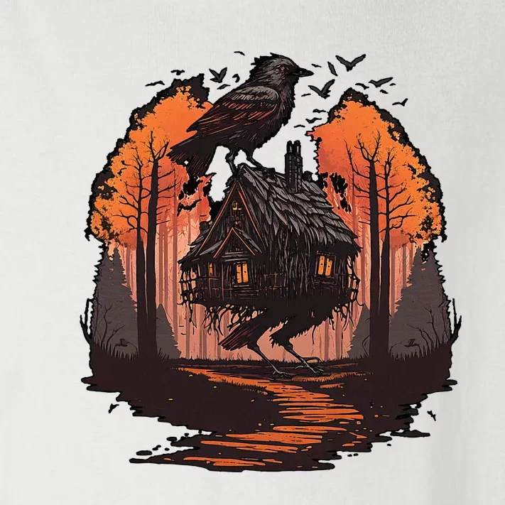 Walking House On Chicken Legs Slavic Folklore Baba Yaga Toddler Long Sleeve Shirt