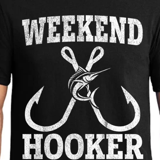 Weekend Hooker Offshore Fishing Trip For Funny Fishing Cute Gift Pajama Set