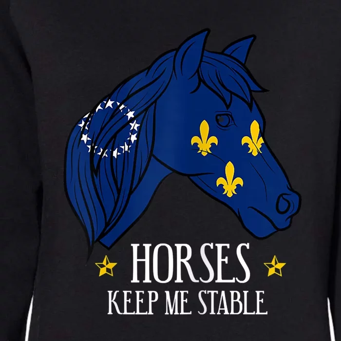 Womens Horse Owner Derby Race Lover Gift I Louisville Kentucky Womens California Wash Sweatshirt