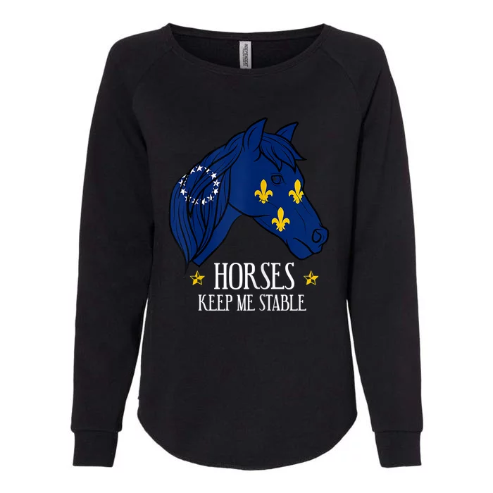 Womens Horse Owner Derby Race Lover Gift I Louisville Kentucky Womens California Wash Sweatshirt