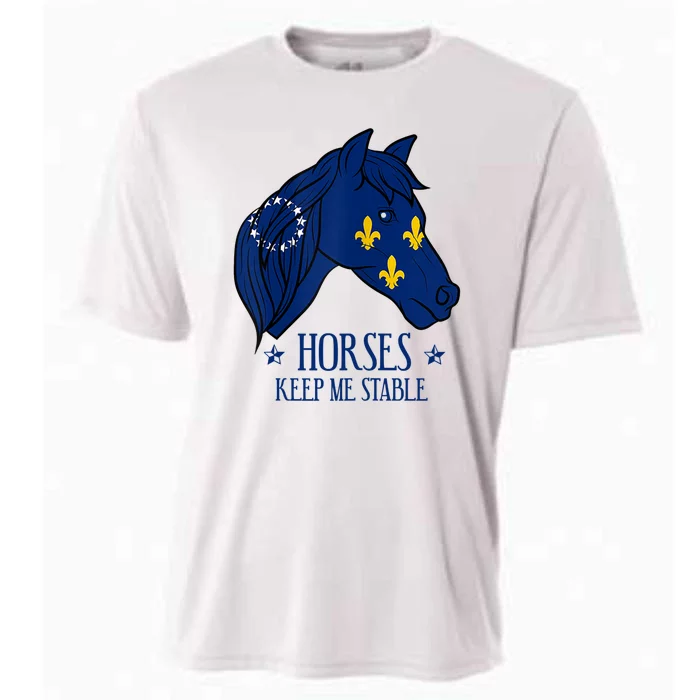 Womens Horse Owner Derby Race Lover Gift I Louisville Kentucky Cooling Performance Crew T-Shirt