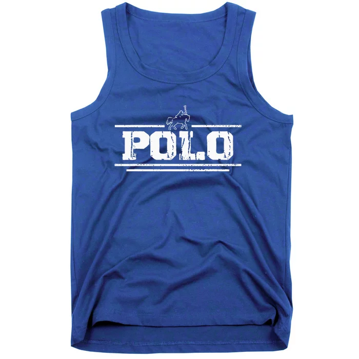 Western Horse Polo Gifts Practice Horseback Riding Tank Top