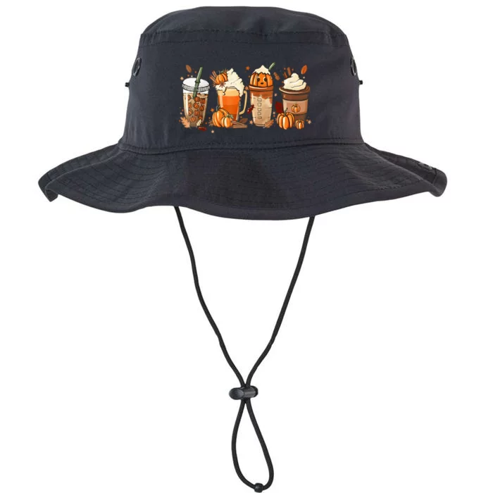 Wo Halloween Pumpkin Coffee Shirt Legacy Cool Fit Booney Bucket Hat