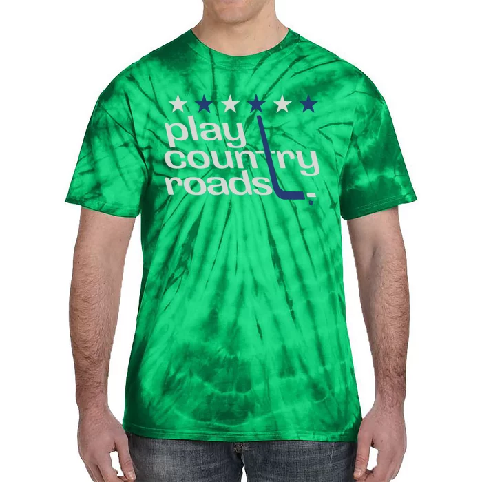 Washington Hockey Play Country Roads Tie-Dye T-Shirt