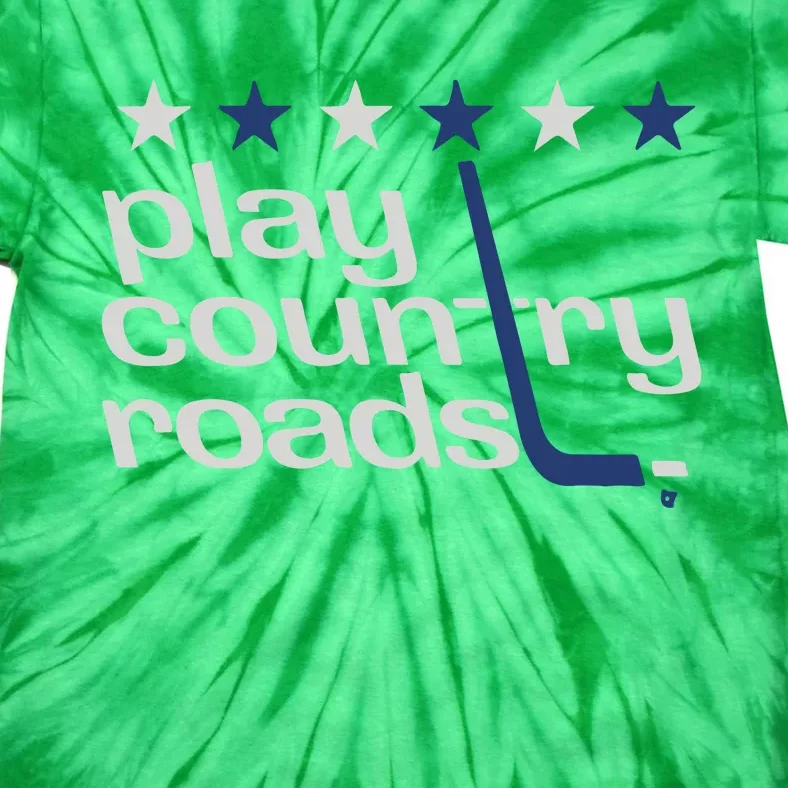 Washington Hockey Play Country Roads Tie-Dye T-Shirt