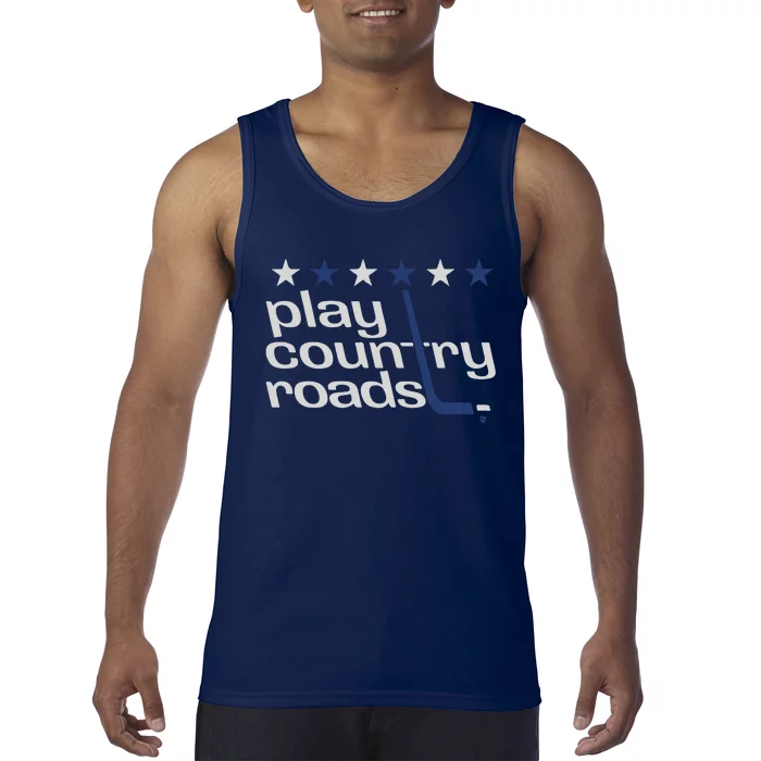 Washington Hockey Play Country Roads Tank Top