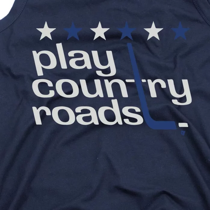 Washington Hockey Play Country Roads Tank Top