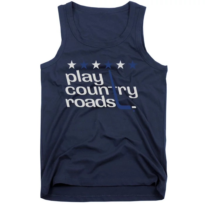 Washington Hockey Play Country Roads Tank Top