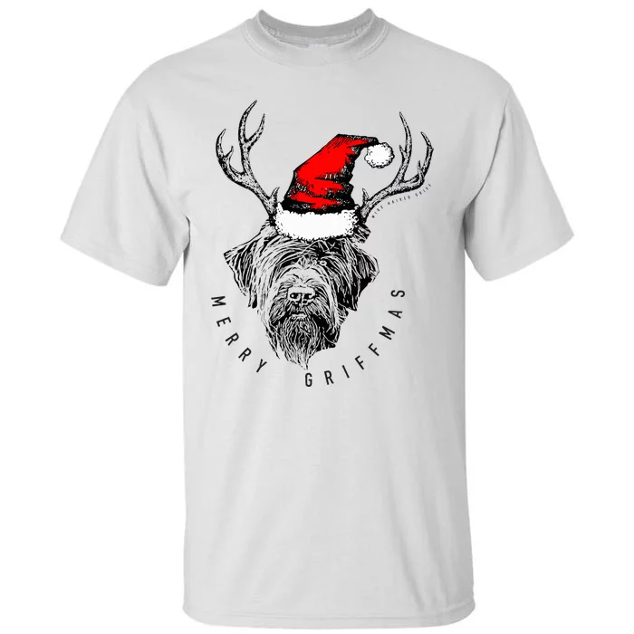 Wire Haired Pointing Griffon Griffmas Tall T-Shirt