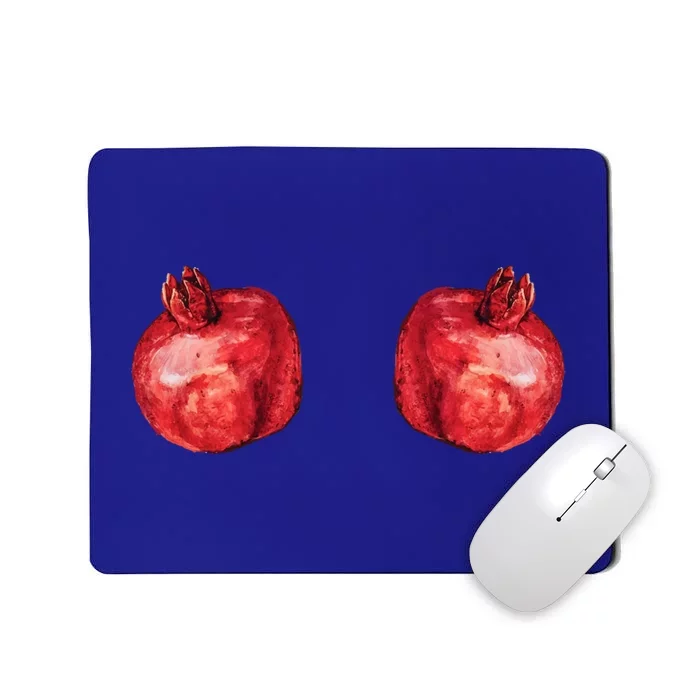 Watercolor Hanging Pomegranate Fruit Lovers Meaningful Gift Mousepad