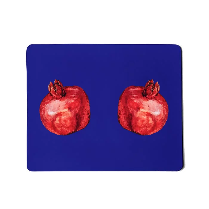 Watercolor Hanging Pomegranate Fruit Lovers Meaningful Gift Mousepad