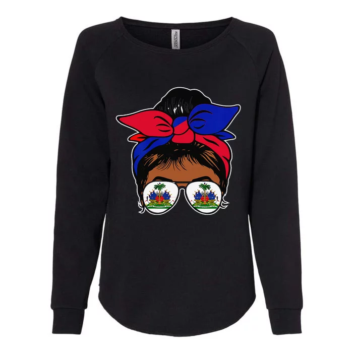 Wo Haitian Queen Haiti Independence flag 1804 wo Womens California Wash Sweatshirt