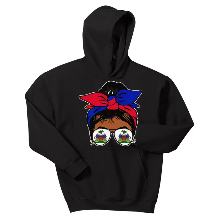 Wo Haitian Queen Haiti Independence flag 1804 wo Kids Hoodie