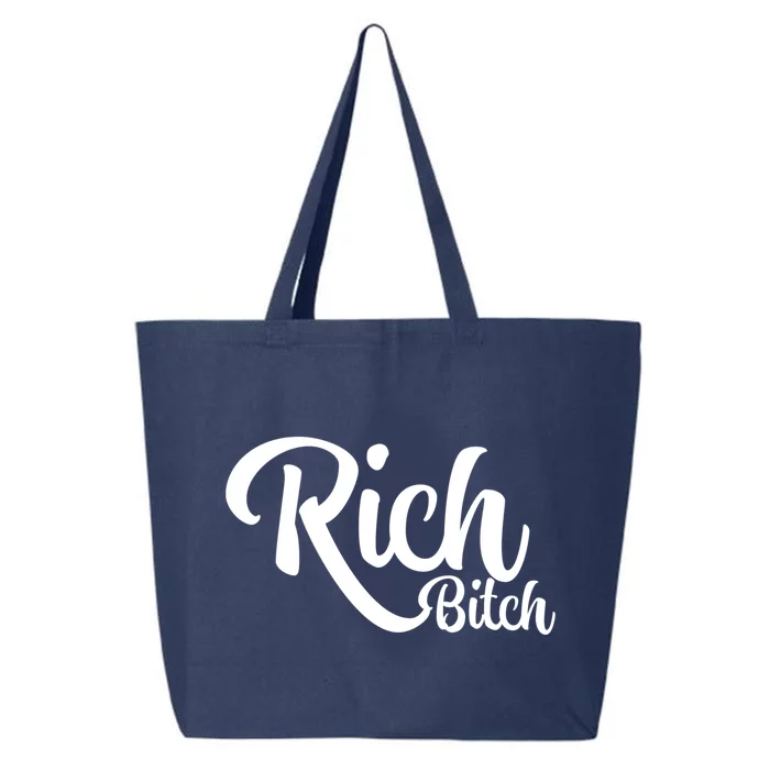 Wo Hot Rich Bitch Fashion Tops Gift 25L Jumbo Tote