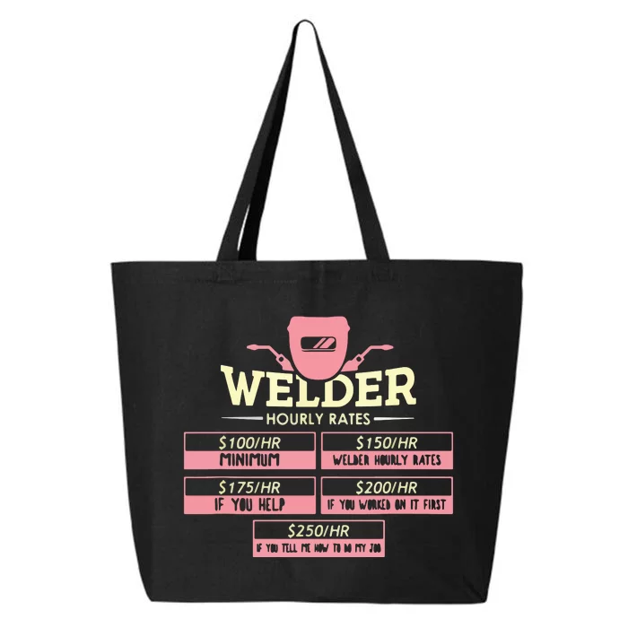 Welder Hourly Rate Funny Welding Welder 25L Jumbo Tote