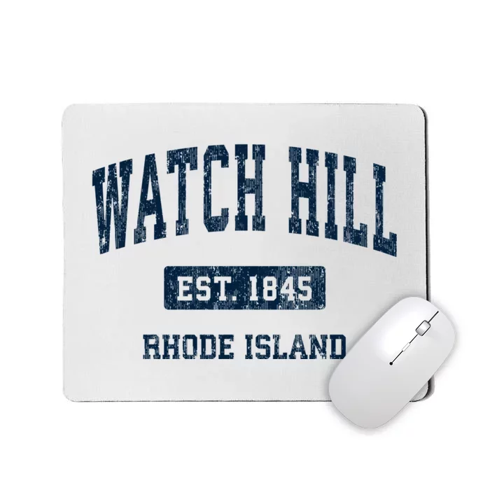 Watch Hill Rhode Island Ri Vintage Athletic Sports Mousepad