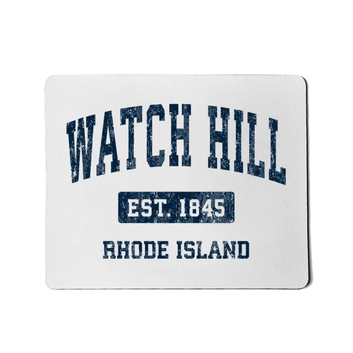 Watch Hill Rhode Island Ri Vintage Athletic Sports Mousepad