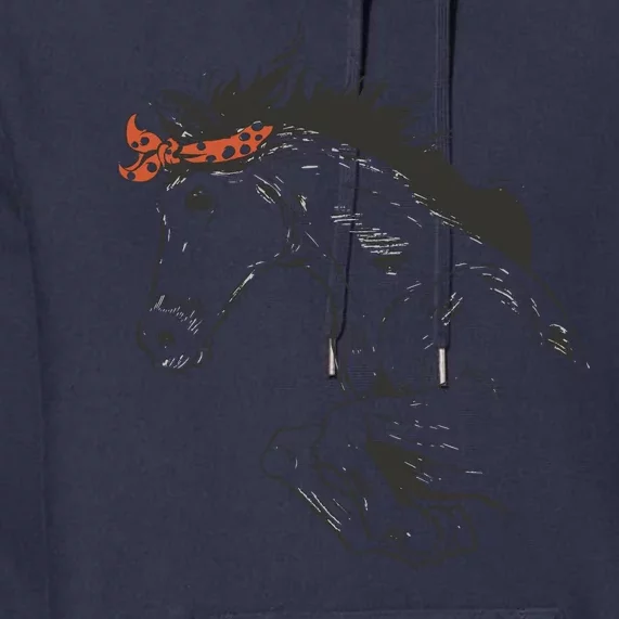 Wild Horse Running Premium Hoodie