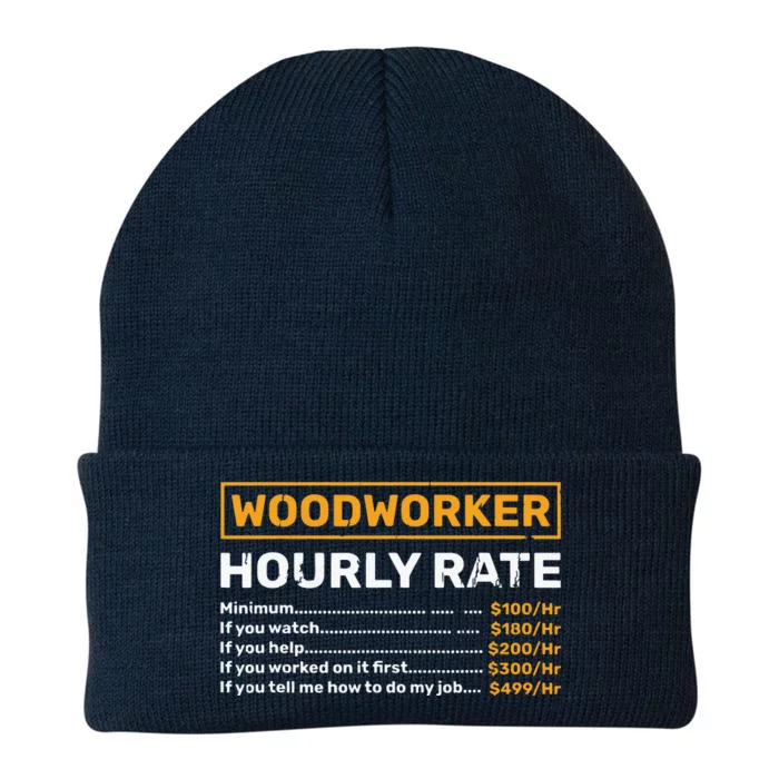 Woodworker Hourly Rate Woodworking Knit Cap Winter Beanie