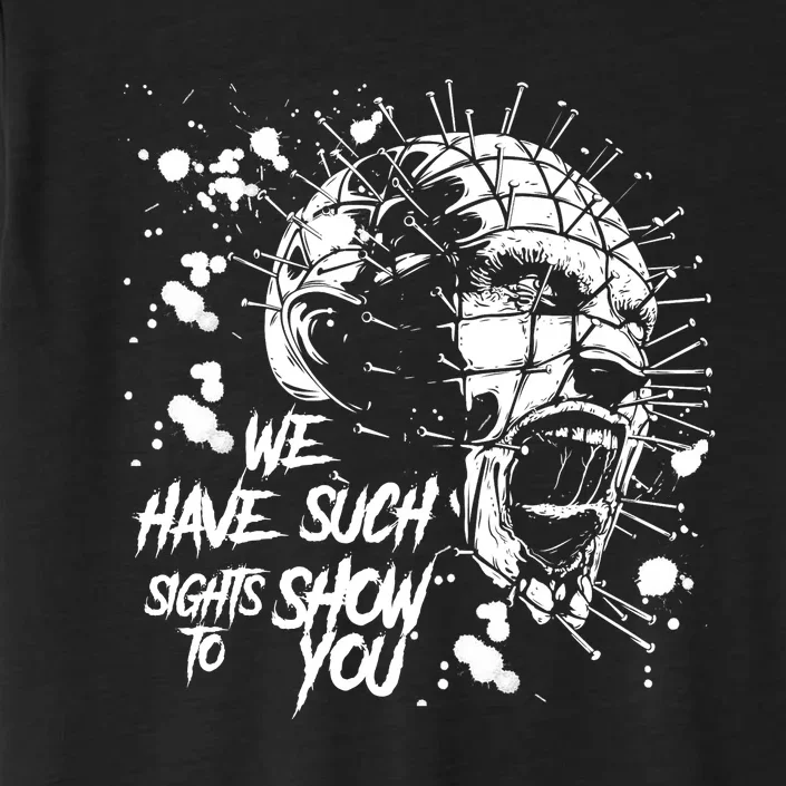 We Have Such Sights To Show You Retro Horror Movie 1987 Halloween ChromaSoft Performance T-Shirt