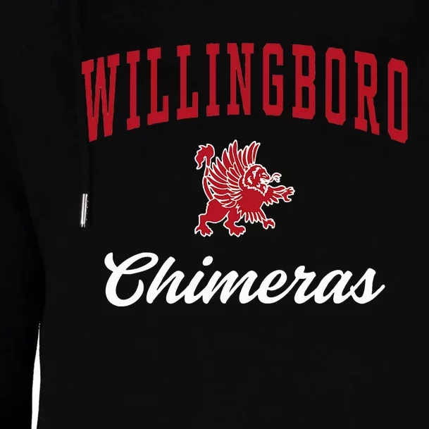 Willingboro High School Chimeras Womens Funnel Neck Pullover Hood