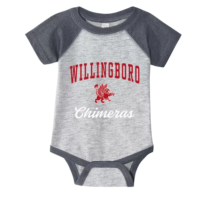 Willingboro High School Chimeras Infant Baby Jersey Bodysuit