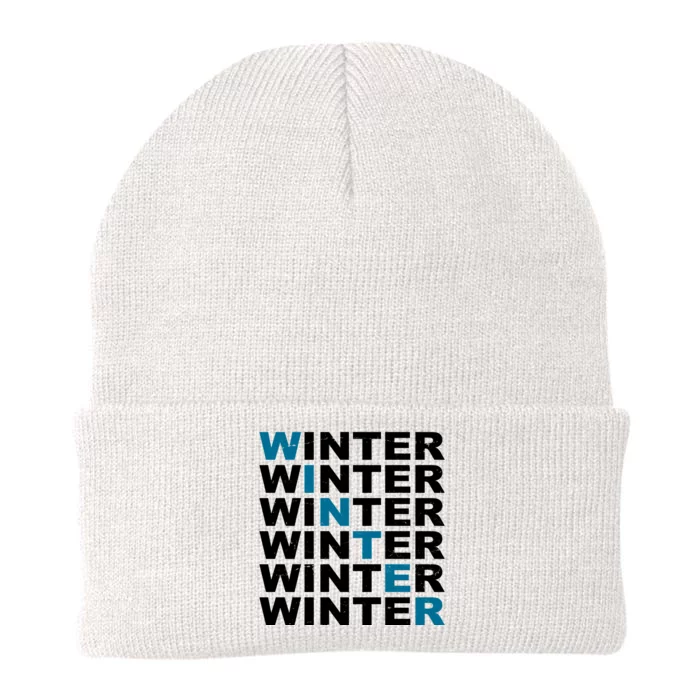 Winter Holiday Season Retro Knit Cap Winter Beanie