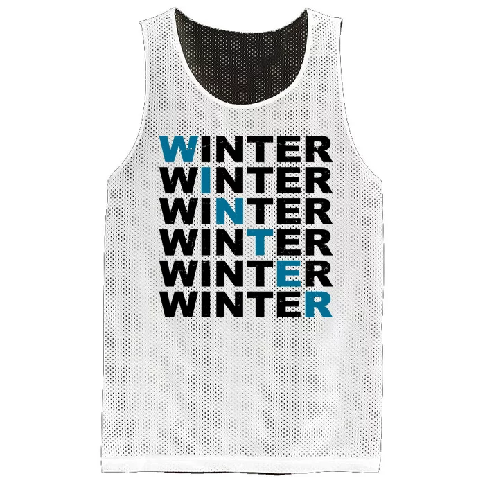 Winter Holiday Season Retro Mesh Reversible Basketball Jersey Tank