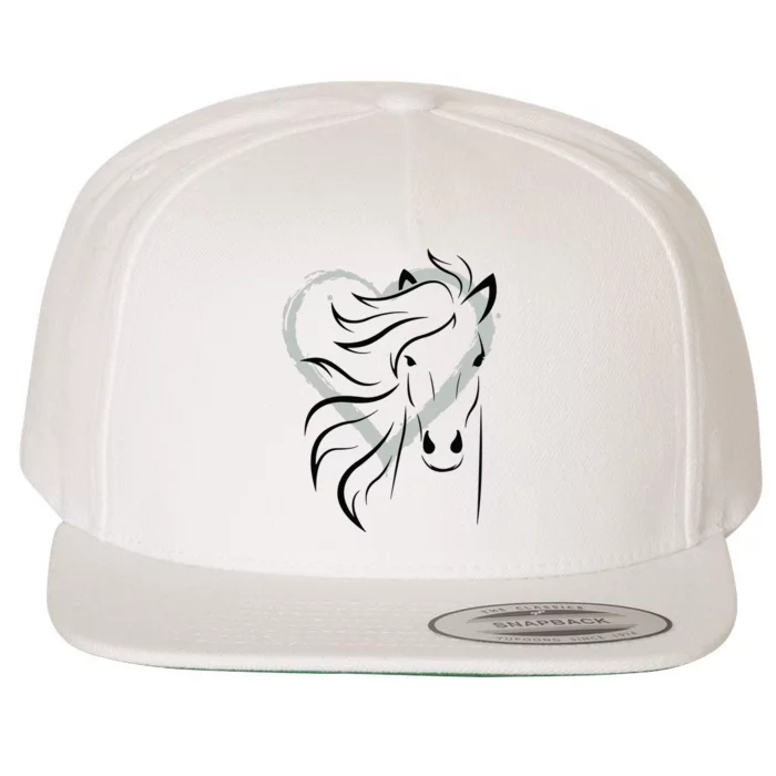 Womens Horse Shirts For Riders And Horse Lovers Wool Snapback Cap