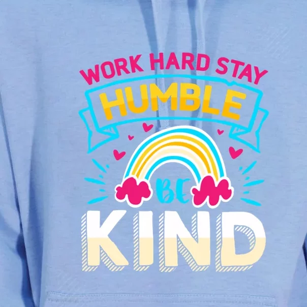 Work Hard Stay Humble Be Kind Gift Unisex Surf Hoodie