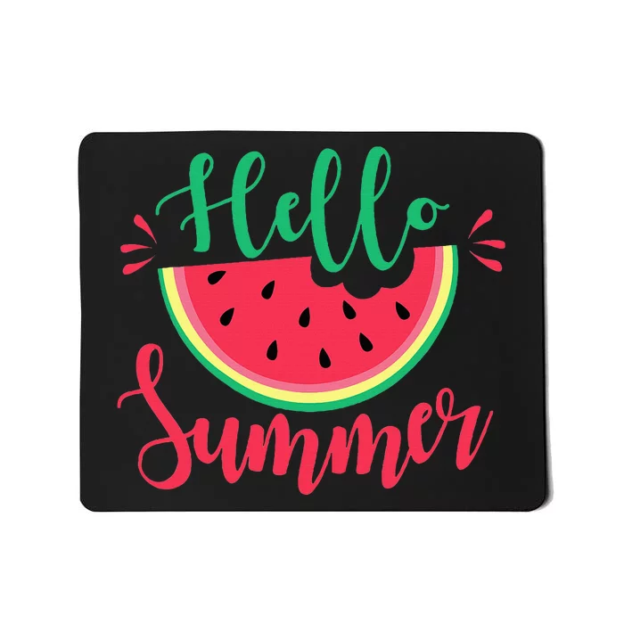 Watermelon Hello Summer Mousepad