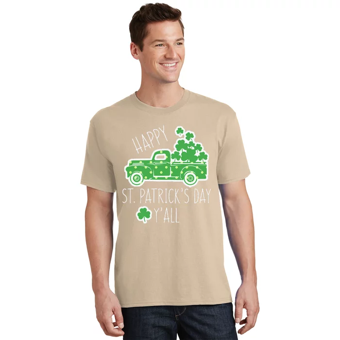 Womens Happy St Patricks Day Yall Mommy And Me Matching Gift T-Shirt