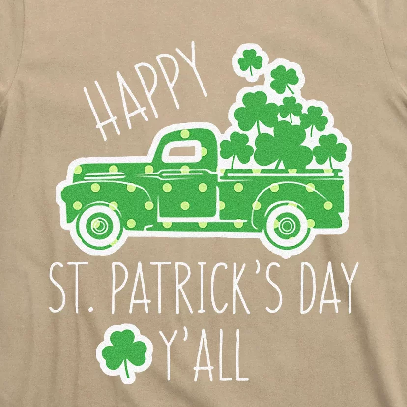 Womens Happy St Patricks Day Yall Mommy And Me Matching Gift T-Shirt