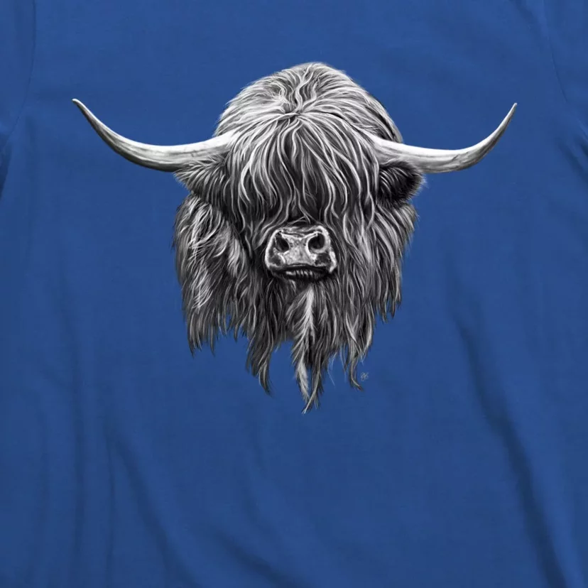 Wee Hamish The Scottish Highland Cow Cool Gift T-Shirt