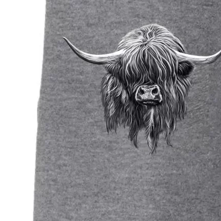 Wee Hamish The Scottish Highland Cow Cool Gift Doggie 3-End Fleece Hoodie