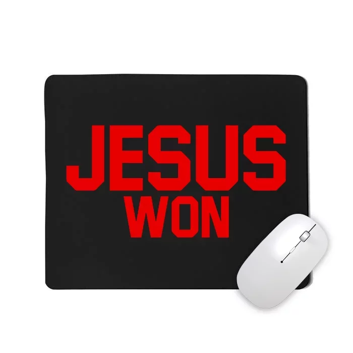 Will Howard Treveyon Henderson Gee Scott Wearing Jesus Won Mousepad