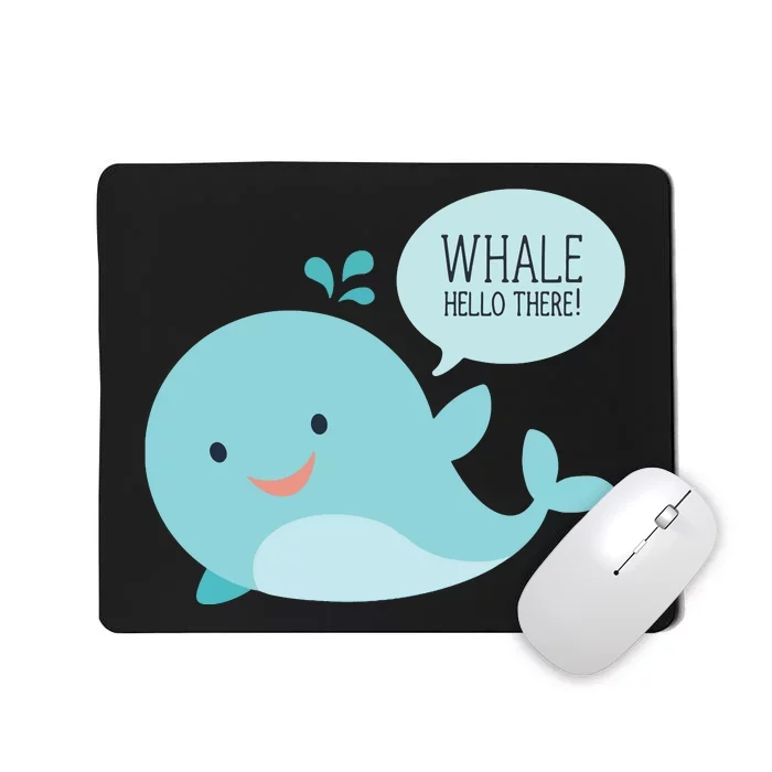 Whale Hello There Mousepad