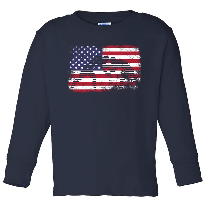 Wrestling Hoodie Usa Flag Wrestling Hoodie Toddler Long Sleeve Shirt