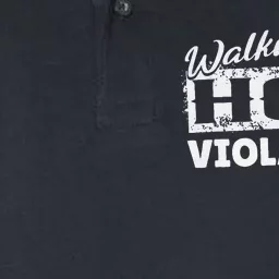 Walking HOA Violation Funny Homeowners Association Softstyle Adult Sport Polo