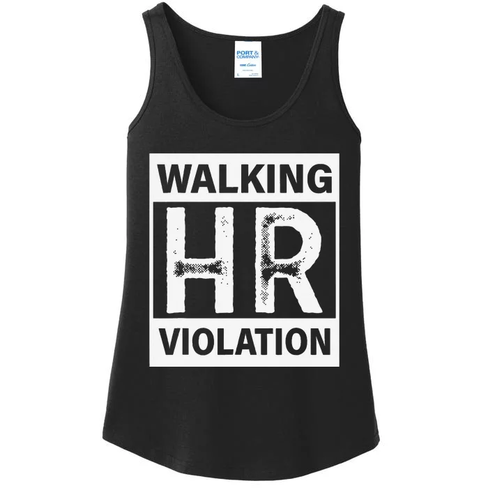 Walking Hr Violation Ladies Essential Tank