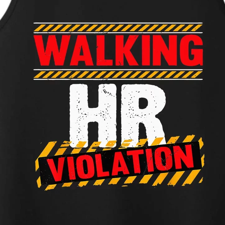 Walking hr violation Performance Tank