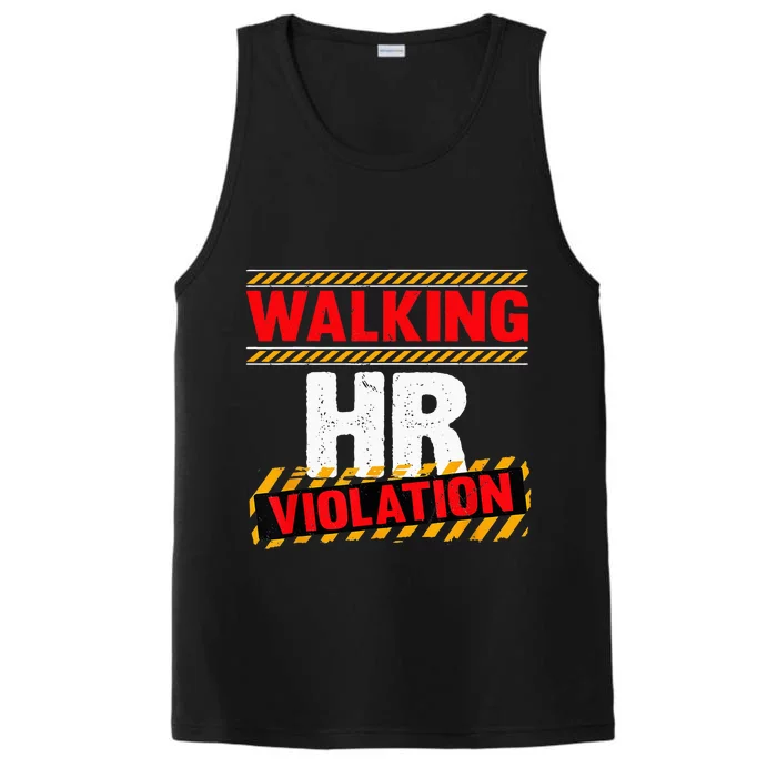 Walking hr violation Performance Tank