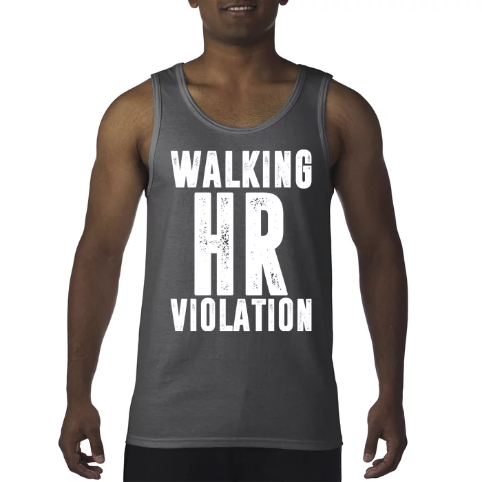 Walking HR Violation Human Resource Tank Top