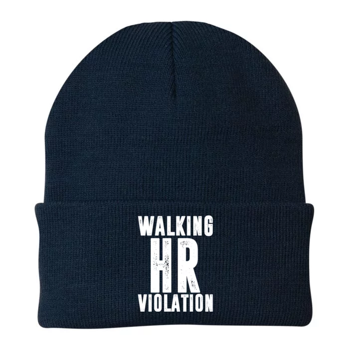 Walking HR Violation Human Resource Knit Cap Winter Beanie