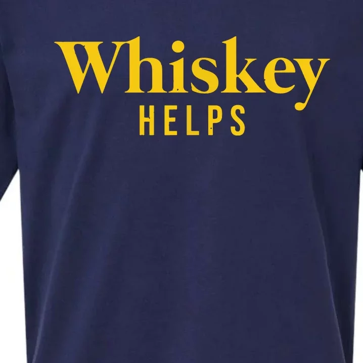 Whiskey Helps Sueded Cloud Jersey T-Shirt