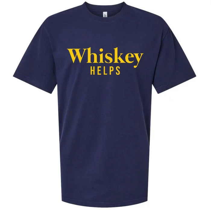 Whiskey Helps Sueded Cloud Jersey T-Shirt