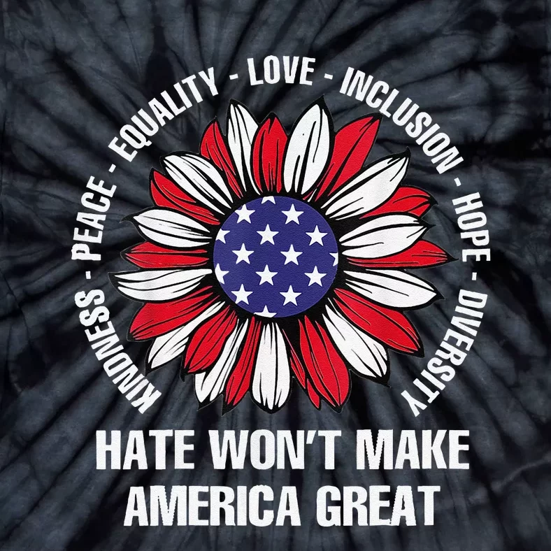 Women Hate Wont Make America Great Gift Tie-Dye T-Shirt