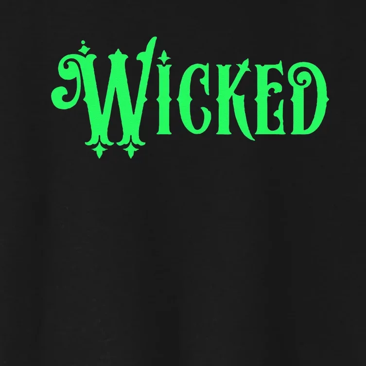 Wicked Halloween Women's Crop Top Tee